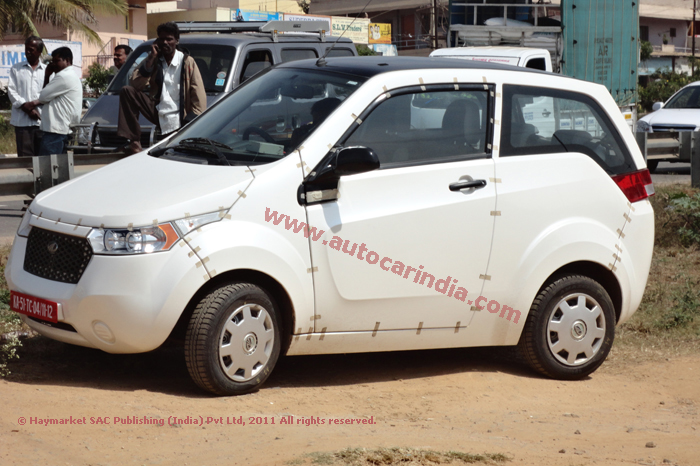 Mahindra Reva spy pics - Image 1